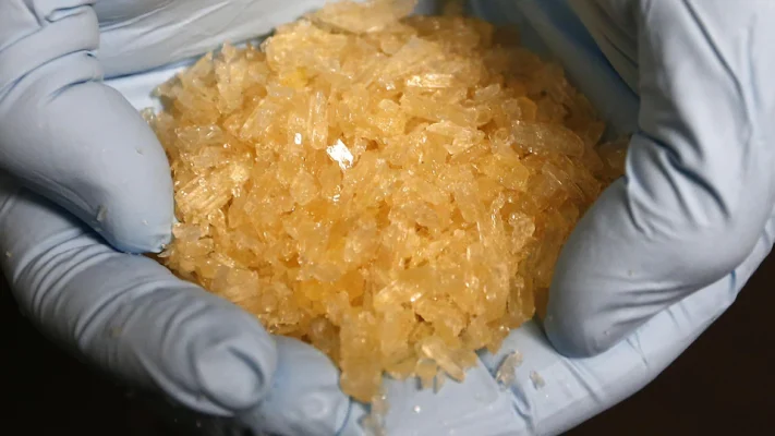 Methamphetamine cristaux drogue